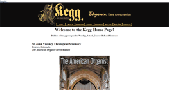 Desktop Screenshot of keggorgan.com